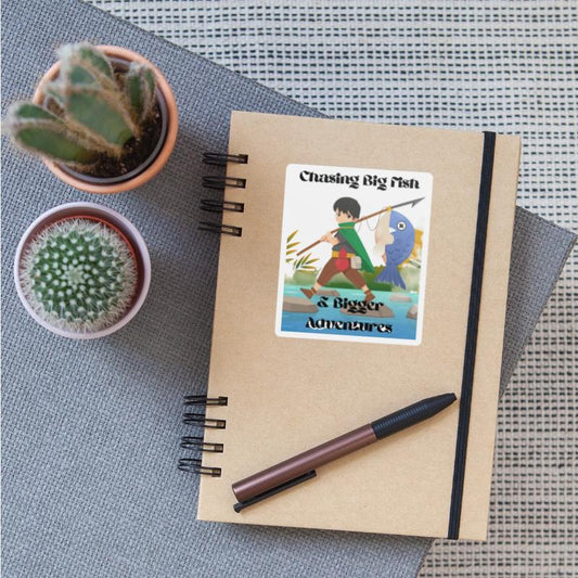 Chasing Big Fish & Bigger Adventures T shirt