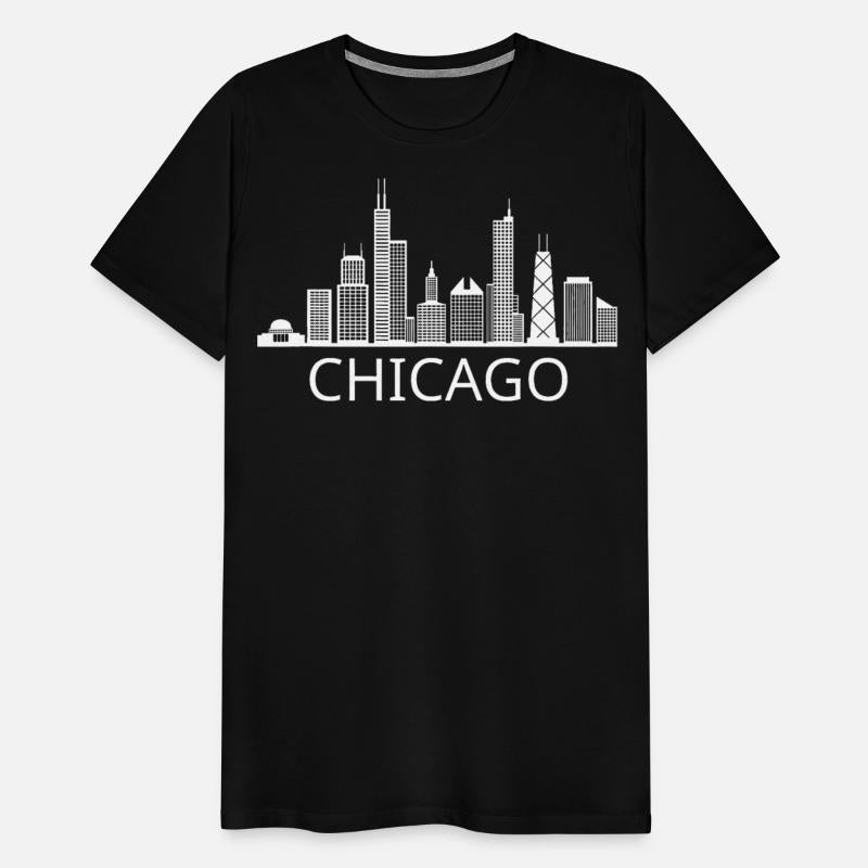 Chicago Skyline Throwback