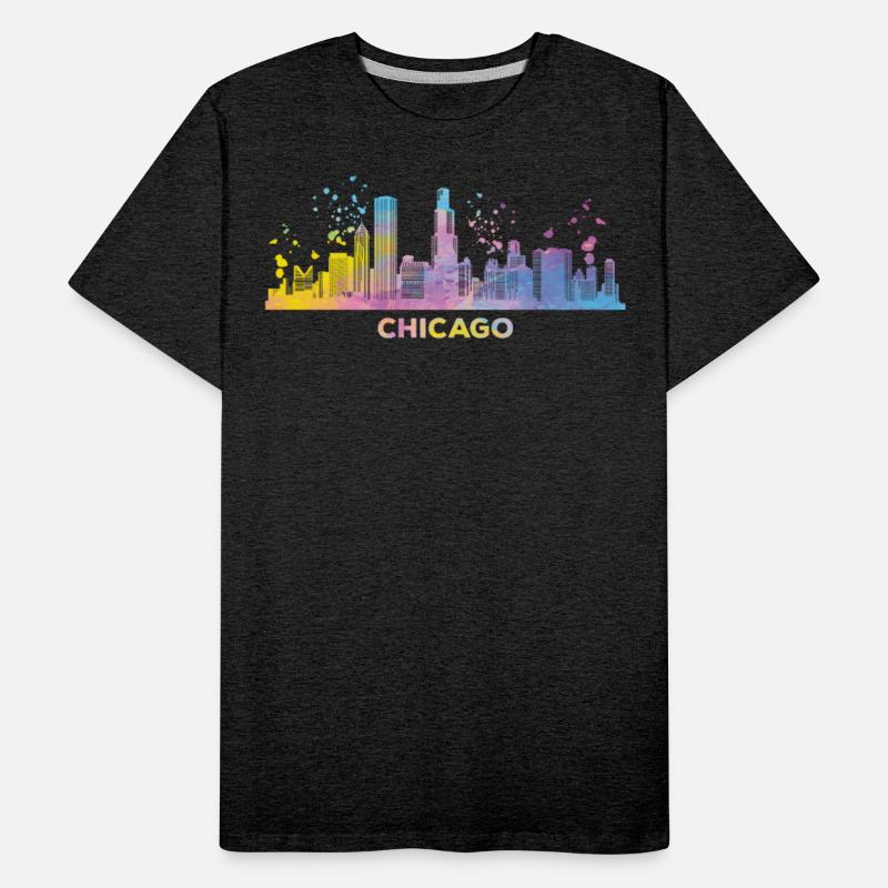 Chicagoan Watercolor Skyline Chicago