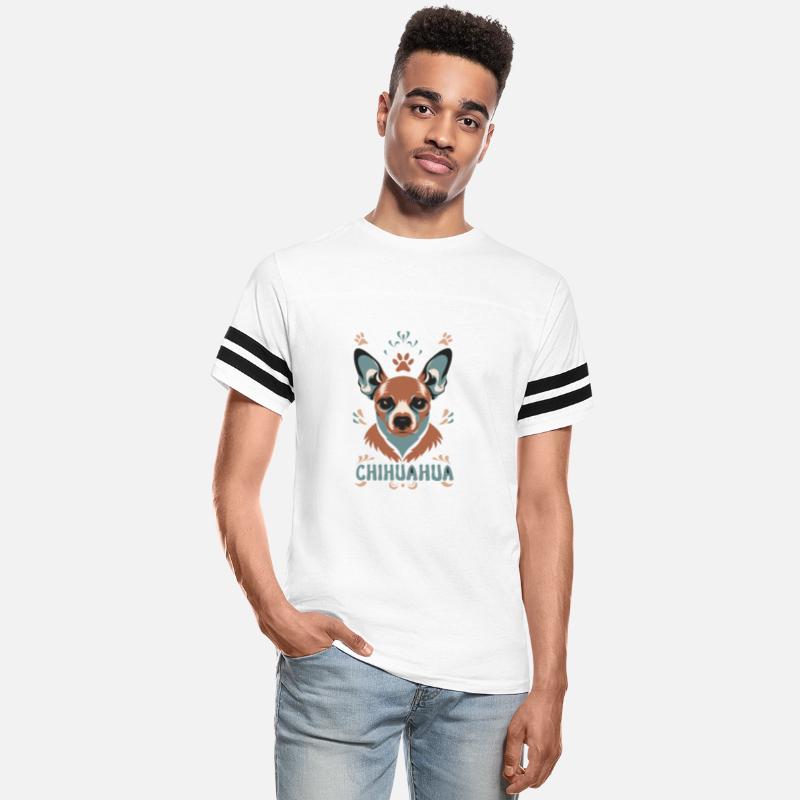 Chihuahua Dog Retro Boho Design