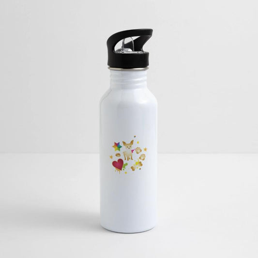 Chihuahua with colorful dog accessories