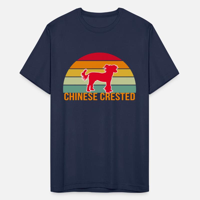 Chinese Crested Vintage Silhouette