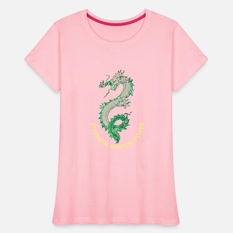 Chinese symbolic spirit green dragon head creature