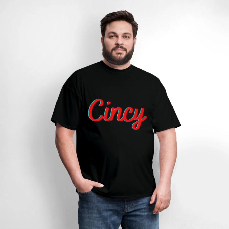 Cincinnati Ohio Classic Red Script Cincy City