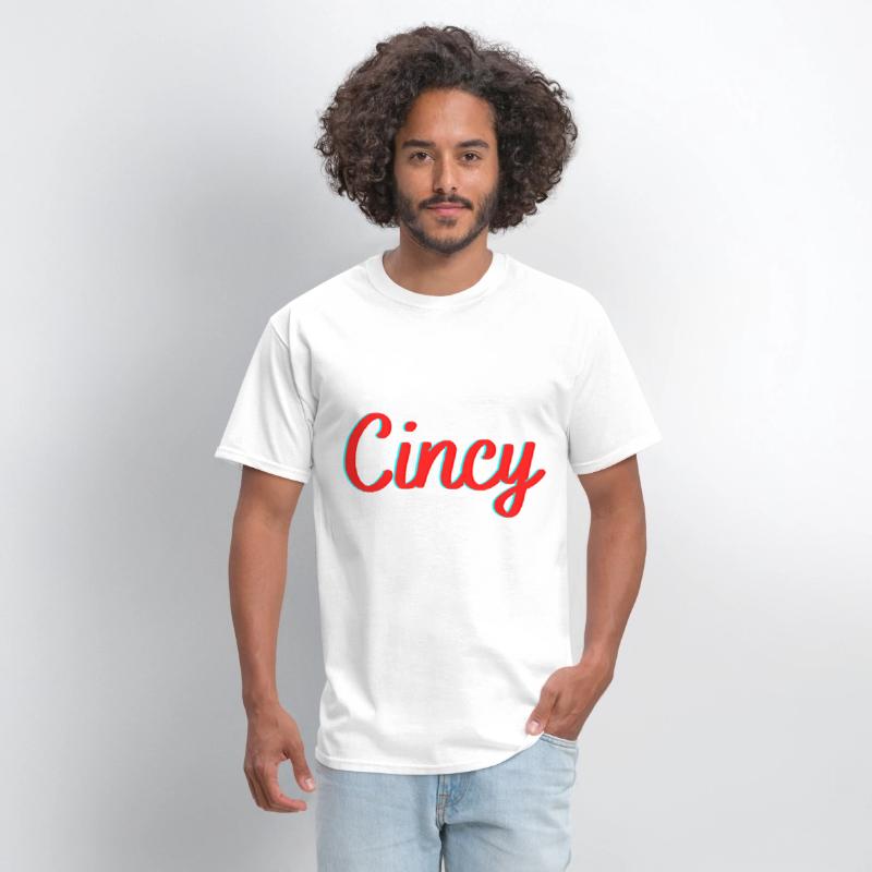 Cincinnati Ohio Classic Red Script Cincy City