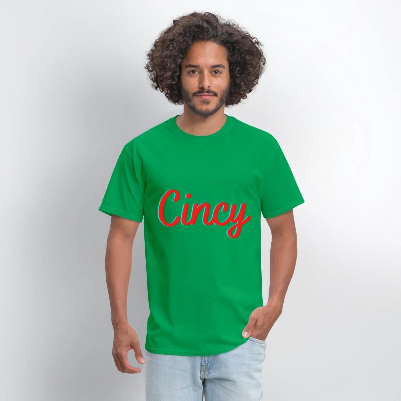 Cincinnati Ohio Classic Red Script Cincy City