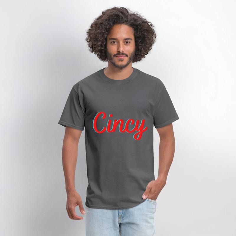 Cincinnati Ohio Classic Red Script Cincy City