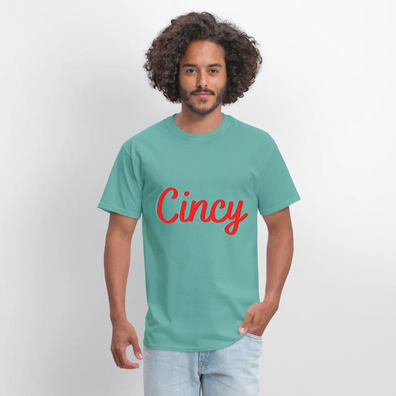 Cincinnati Ohio Classic Red Script Cincy City