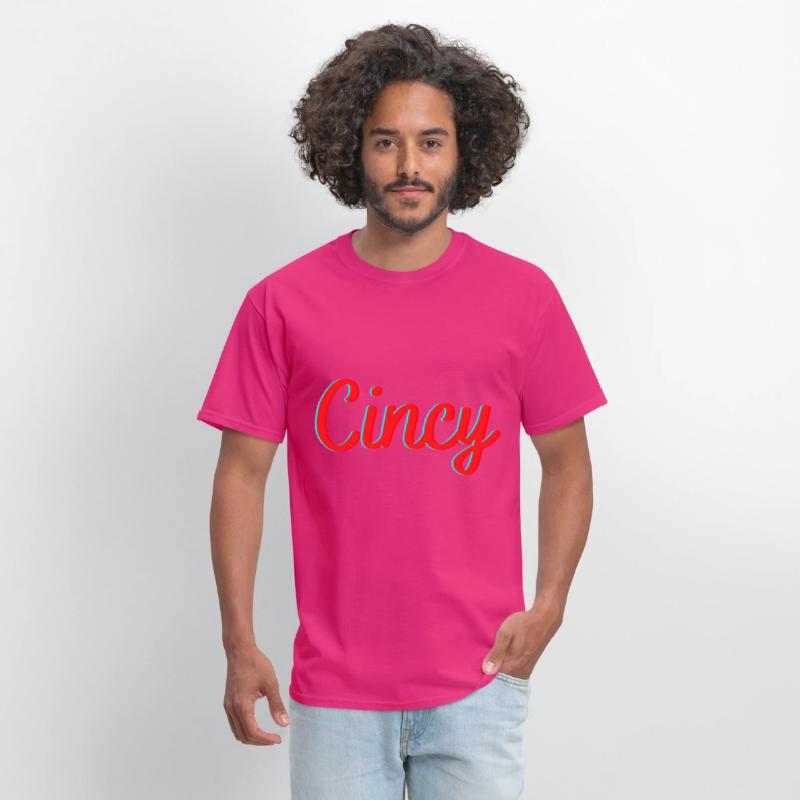 Cincinnati Ohio Classic Red Script Cincy City