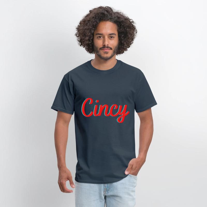 Cincinnati Ohio Classic Red Script Cincy City