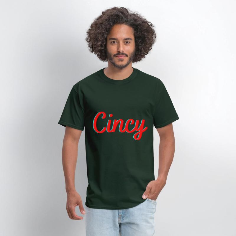 Cincinnati Ohio Classic Red Script Cincy City