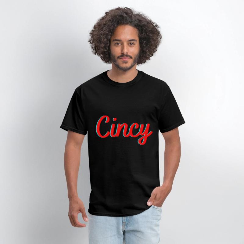 Cincinnati Ohio Classic Red Script Cincy City