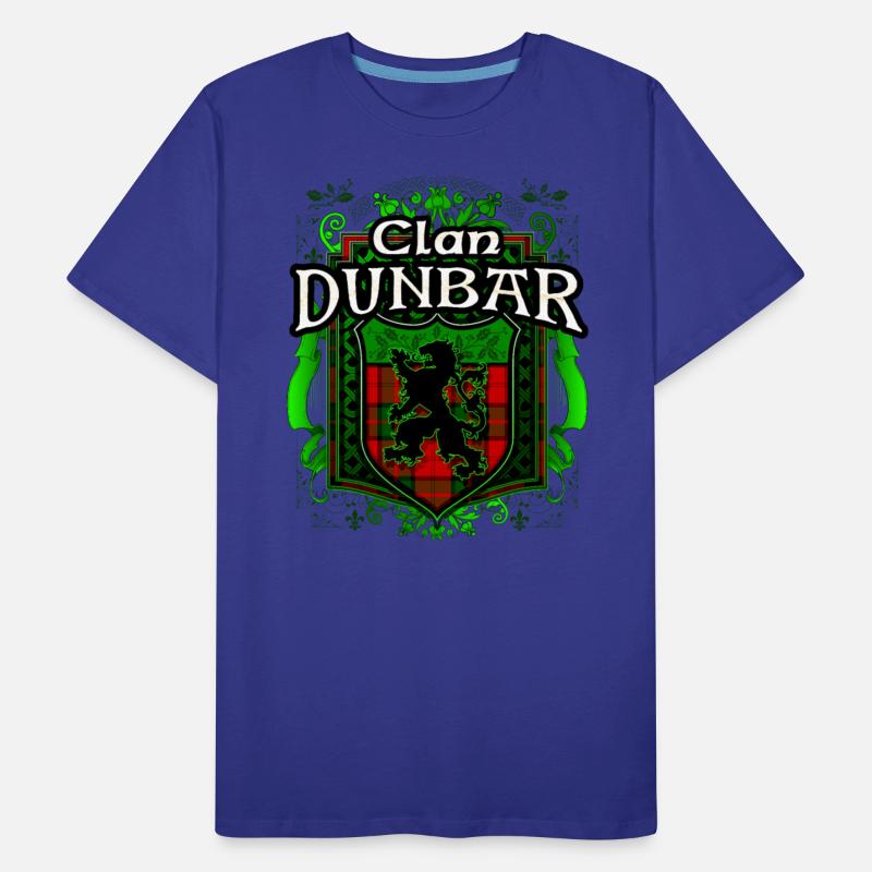 Clan Dunbar Tartan Rampant Lion Celtic