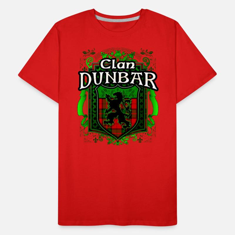 Clan Dunbar Tartan Rampant Lion Celtic