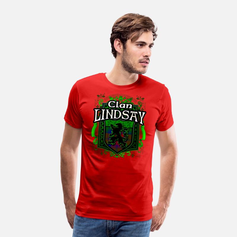 Clan Lindsay Tartan Rampant Lion Celtic