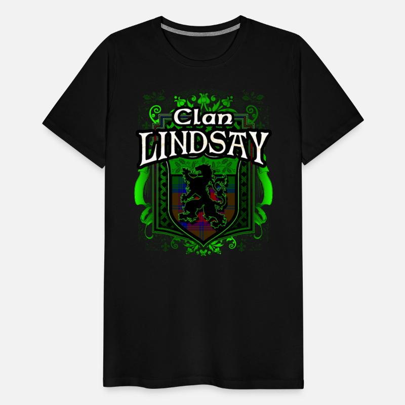 Clan Lindsay Tartan Rampant Lion Celtic