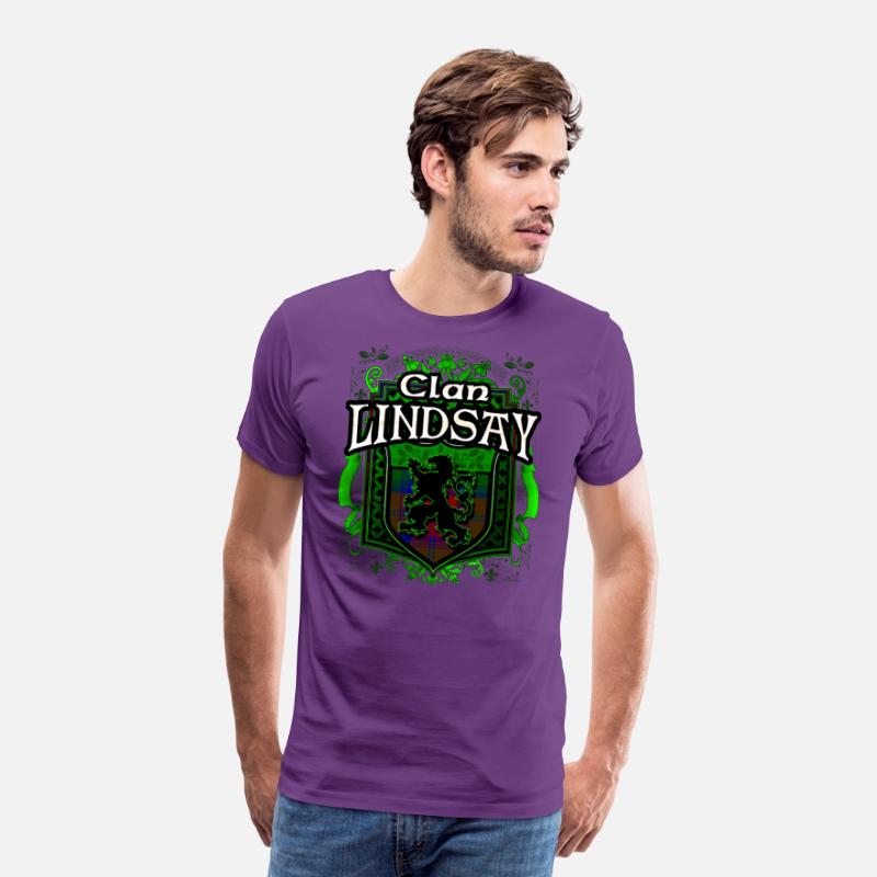 Clan Lindsay Tartan Rampant Lion Celtic