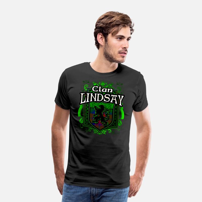 Clan Lindsay Tartan Rampant Lion Celtic