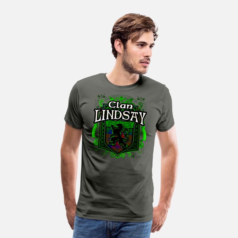Clan Lindsay Tartan Rampant Lion Celtic