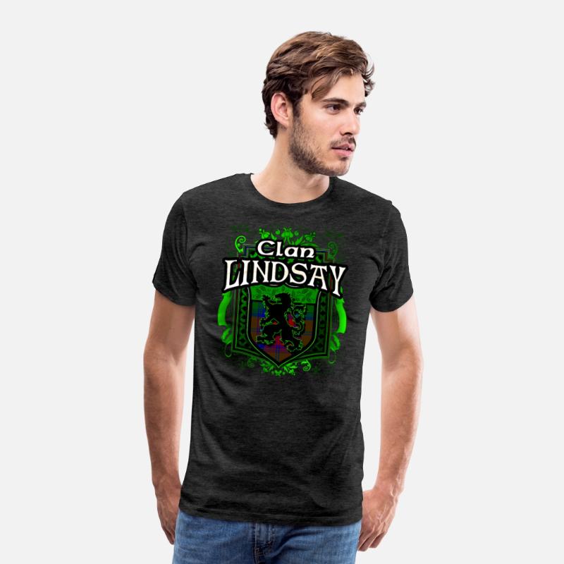 Clan Lindsay Tartan Rampant Lion Celtic