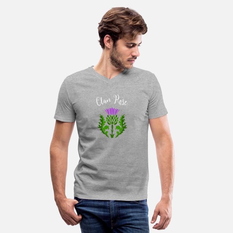 Clan Rose Surname Thistle Flower Scottish Clan