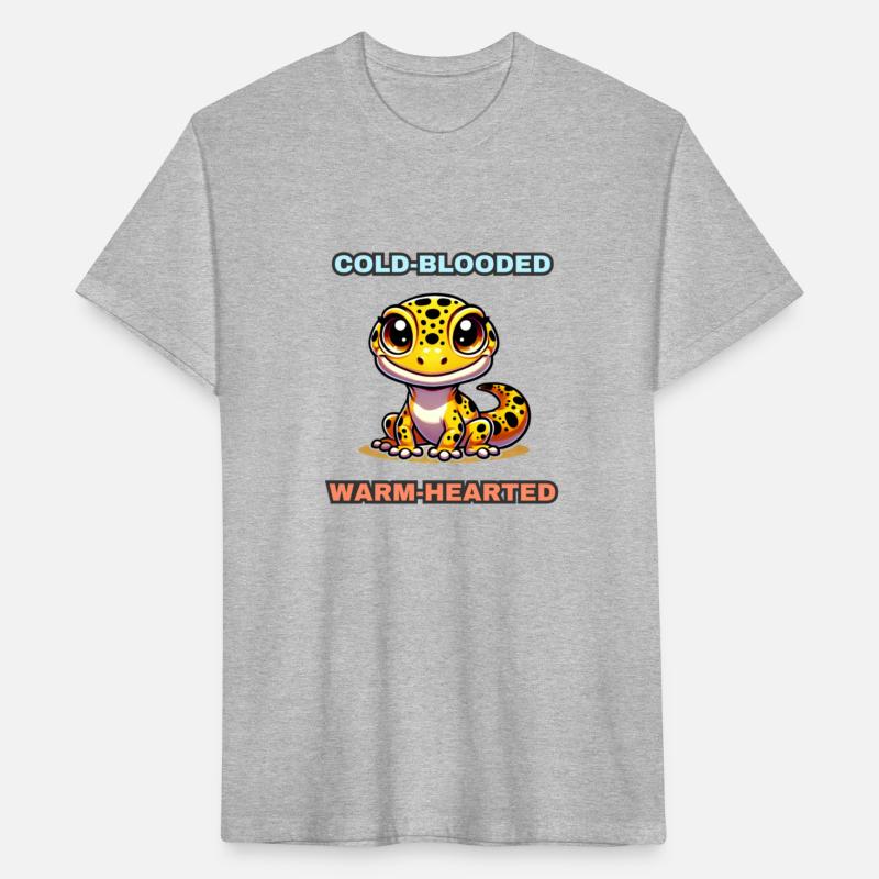 Cold-Blooded Warm-Hearted Funny Leopard Gecko