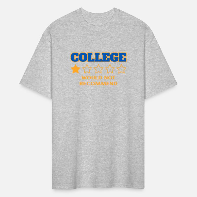 College - would not recommend Funny one star quote