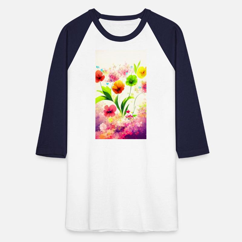 Colorful multicolored bright picture. Painted