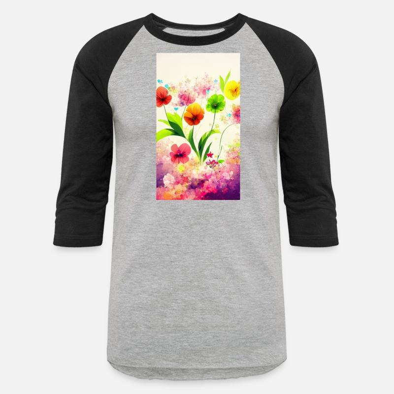 Colorful multicolored bright picture. Painted