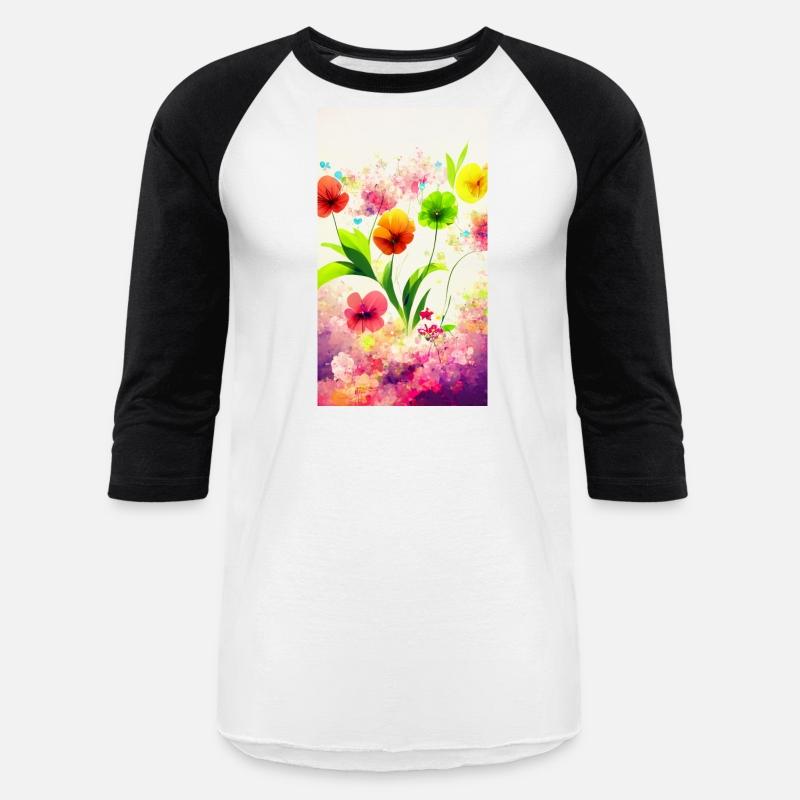 Colorful multicolored bright picture. Painted