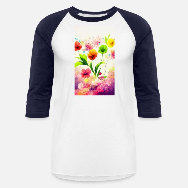 Colorful multicolored bright picture. Painted