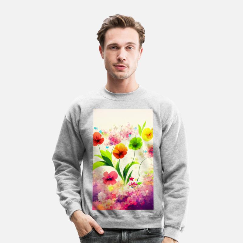 Colorful multicolored bright picture. Painted