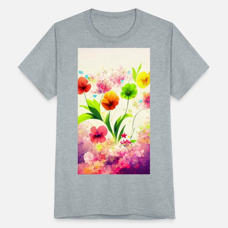 Colorful multicolored bright picture. Painted