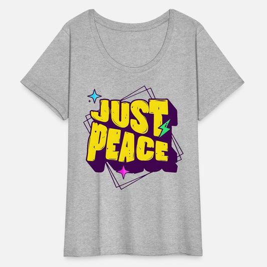Colorful Peace Sign Graphic Tee