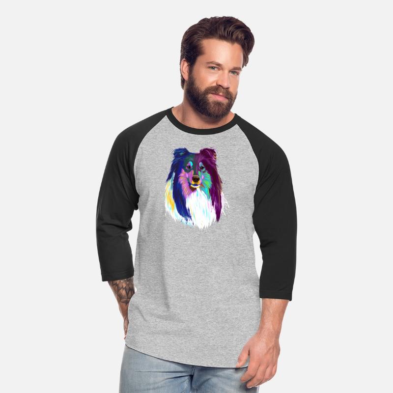 Colourful Dog Rough Collie