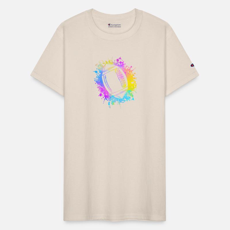 Colourful Splatters Football Kids