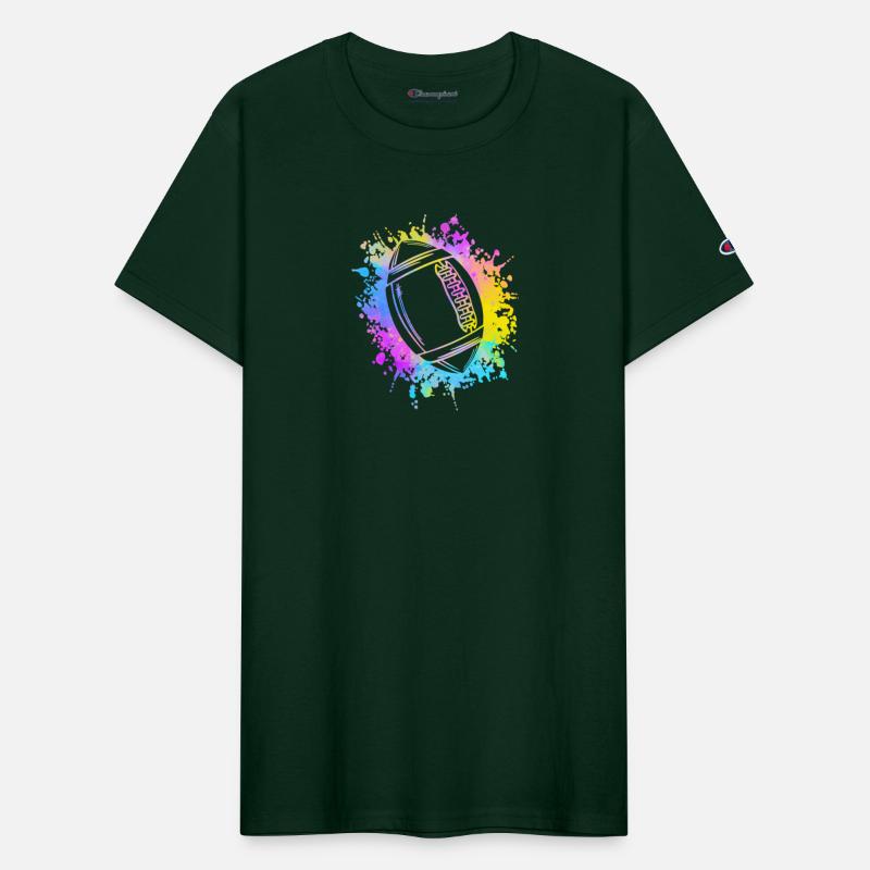 Colourful Splatters Football Kids