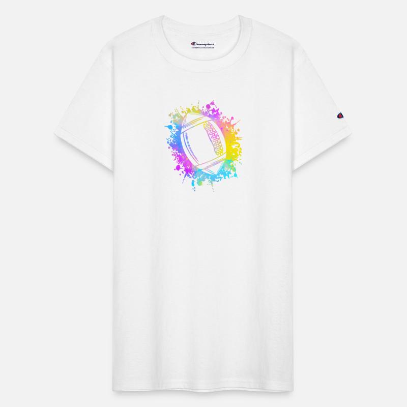 Colourful Splatters Football Kids