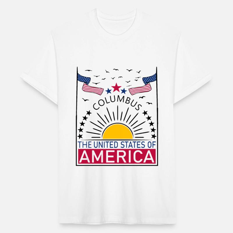 Columbus sunrise symbol, United States of America