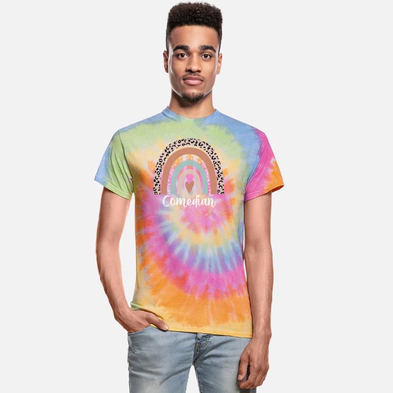 Comedian Rainbow Leopard Funny Comedian