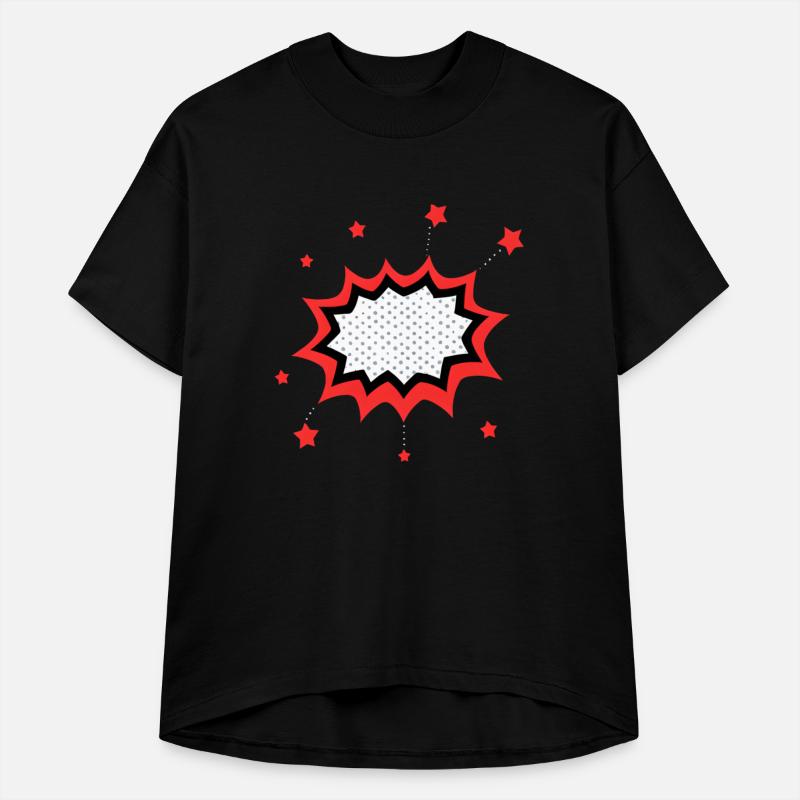 Comic Style Speech Bubble Explosion