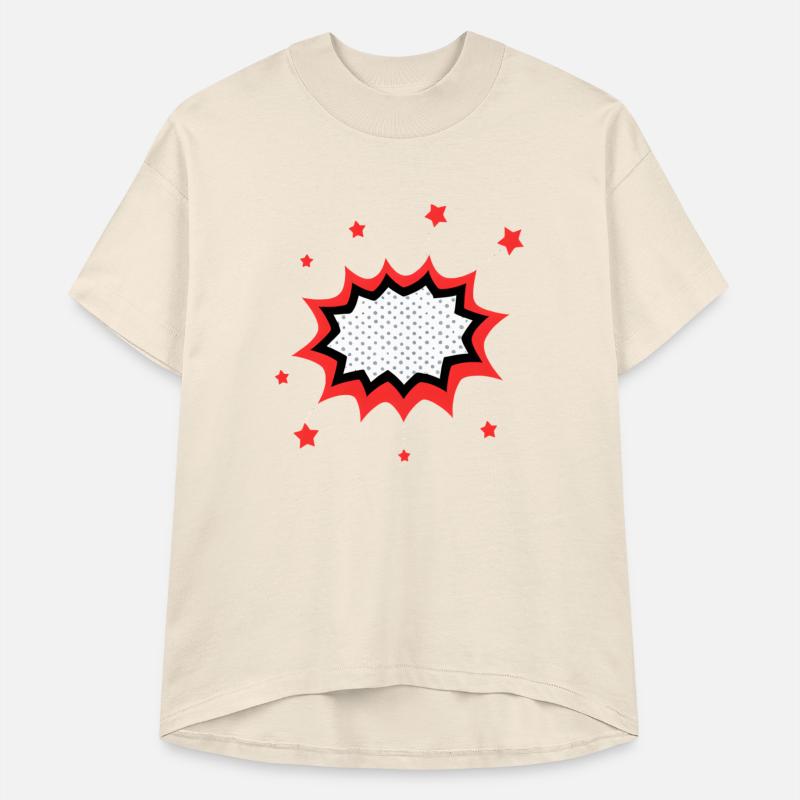 Comic Style Speech Bubble Explosion