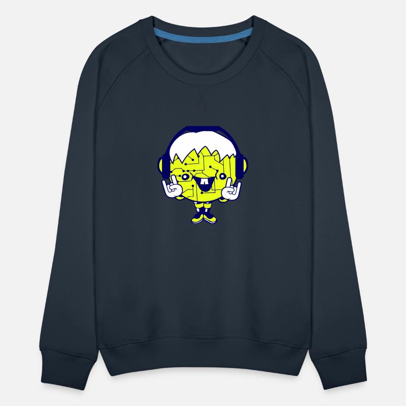 Computer Nerd DJ Cool Geek Microchip Pattern Party