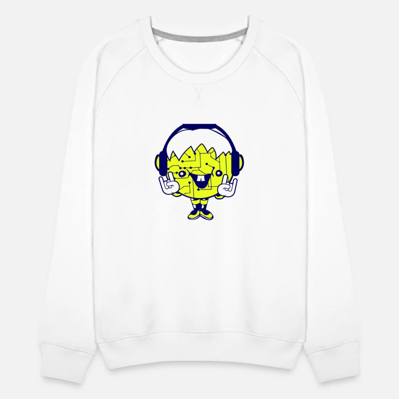 Computer Nerd DJ Cool Geek Microchip Pattern Party