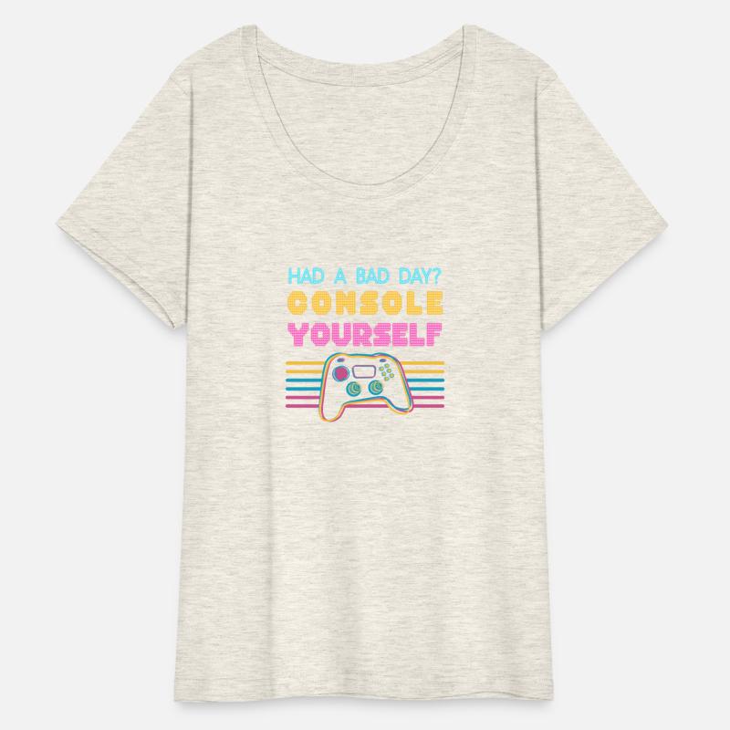 Console Yourself Funny Video Gamer Pun Youth