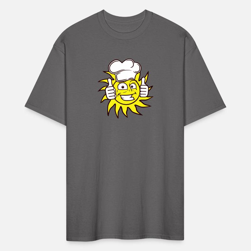 Cook Hat Sun Funny Happy Face Smile Thumbs Up Hand