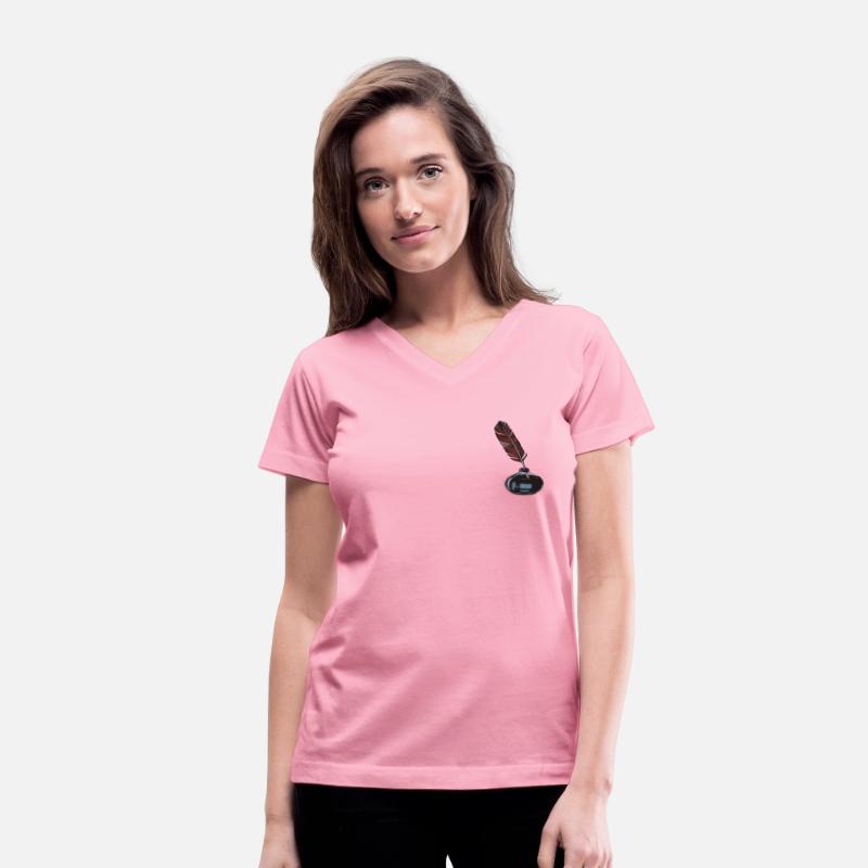 Cool beautiful feather and inkstand