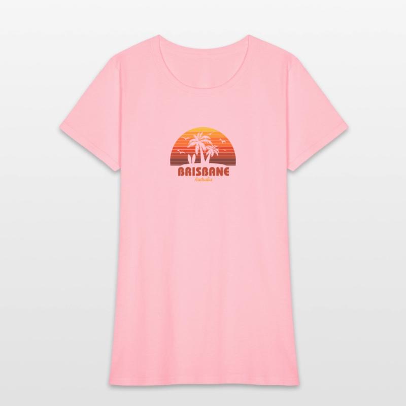 Cool Brisbane Australia Beach Sunset Souvenir