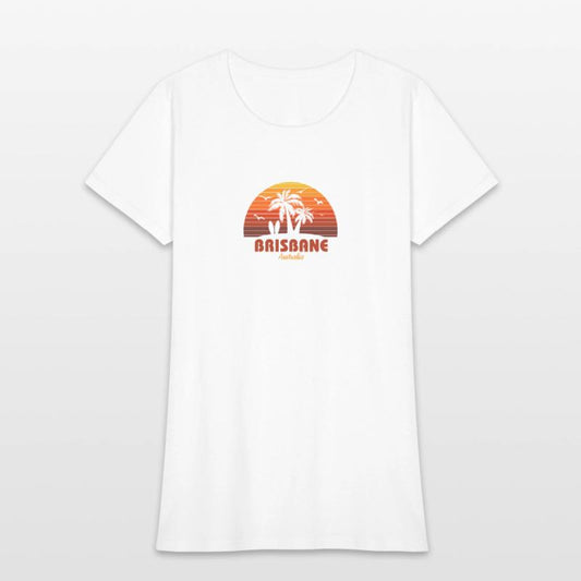 Cool Brisbane Australia Beach Sunset Souvenir