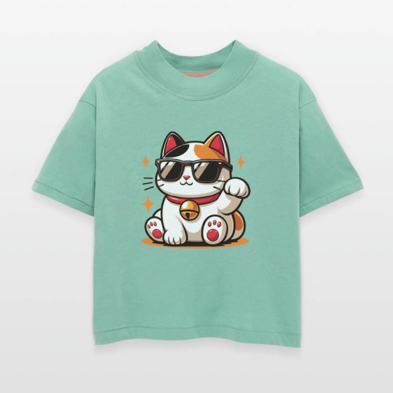 Cool Cat in Sunglasses Giving Thumbs Up